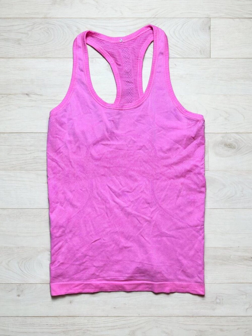 lululemon Swiftly Tech Racerback Tank Pink Seamless Running Workout Top